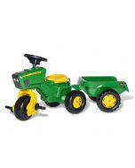 Traktor na pedały John Deere rollyTrac z przyczepą RollyKid R05276 Rolly Toys