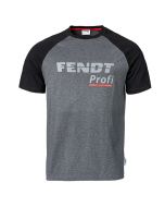 Koszulka Fendt Profi męska szaro-czarna rozmiar XL