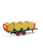 Przyczepa do transportu bel Bruder 1:16 02220