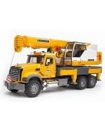 MACK Granite z dźwigiem Liebherr Bruder 1:16 02818