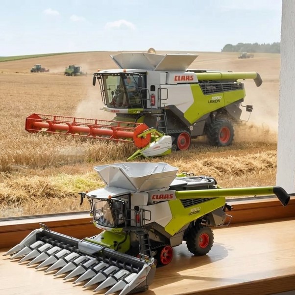 Kombajn Claas Lexion – legenda żniw w miniaturze. Modele i zabawki dla fanów marki