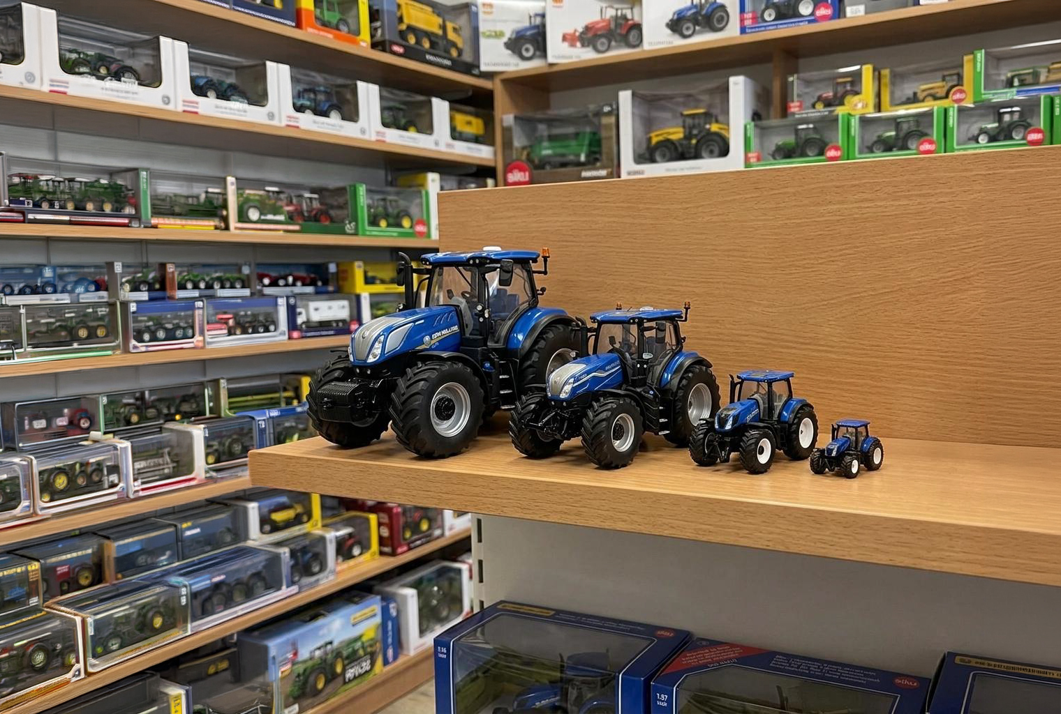 Traktor New Holland T7 – kultowy ciągnik w wersji miniaturowej.