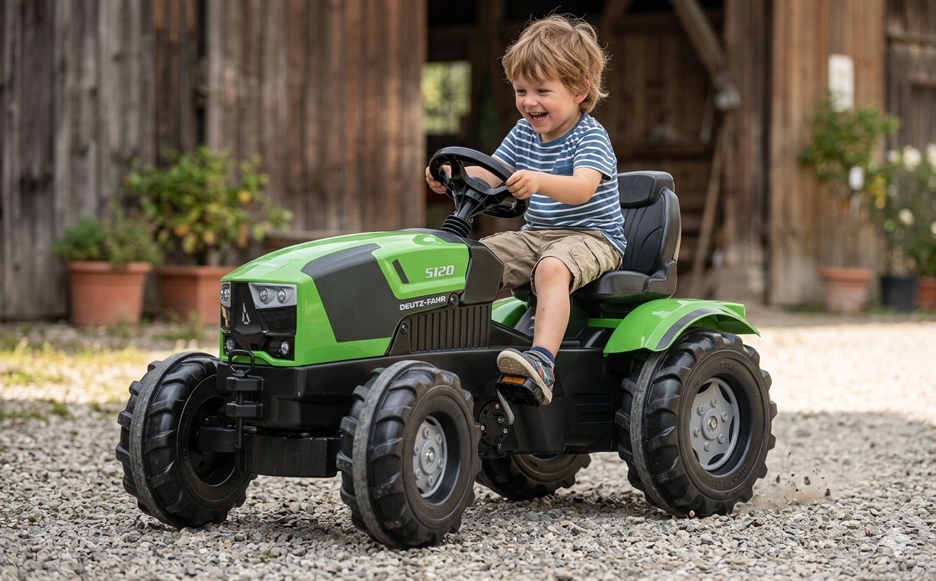 Traktor na pedały dla dzieci 5–10 lat